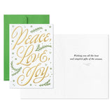 Hallmark The Best and Simplest Gifts Packaged Christmas Cards, Set of 5