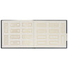 Hallmark Gold on Navy Linen Customizable Guest Book