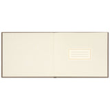 Hallmark In Loving Memory Taupe Linen Guest Book