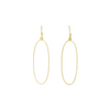 Gold Ivory Dangle Layers Earrings