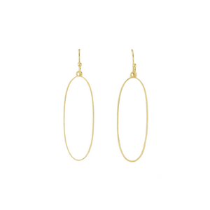 Gold Ivory Dangle Layers Earrings