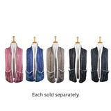 Gracie Favorite Color Giving Heated Scarf with Sherpa
