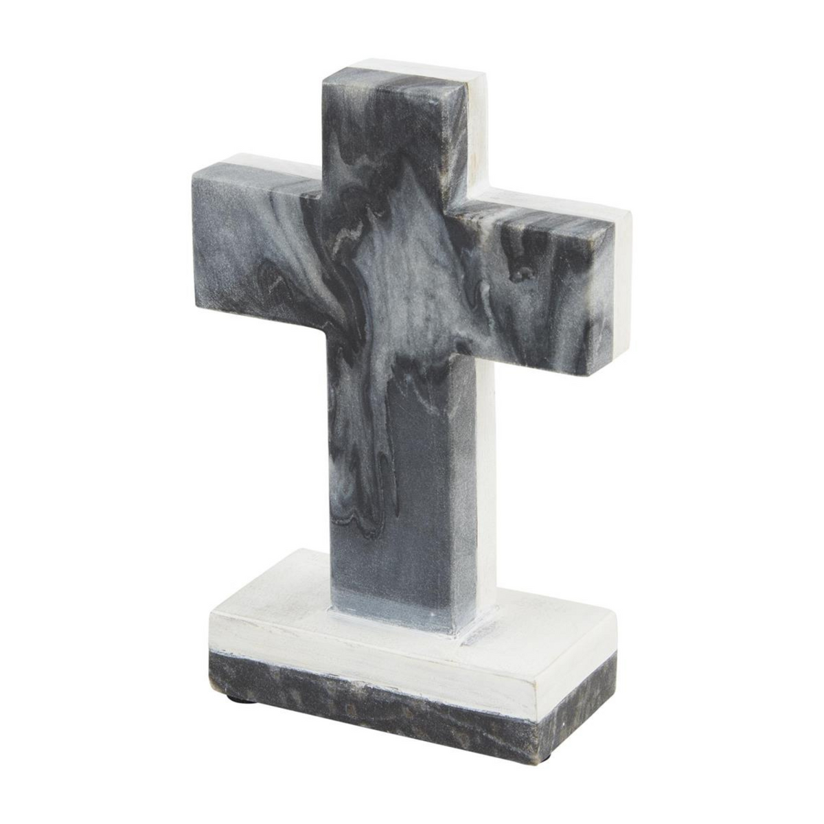 Gray Marble Standing Cross – Steve's Hallmark