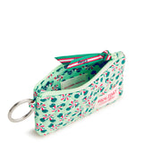 Vera Bradley Disney Hallmark Holiday Ever After Mickey Peppermint Candy Zip ID Case