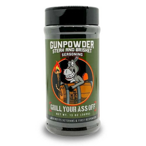 Grill Your Ass Off Gunpowder Steak & Brisket Seasoning Spice