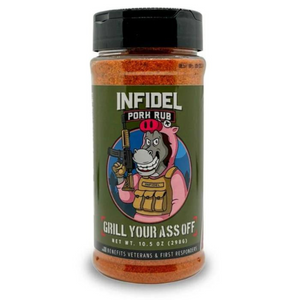 Grill Your Ass Off Infidel Pork Rub Seasoning Spice