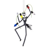 Hallmark Disney Tim Burton's The Nightmare Before Christmas Jack Skellington With Lights Hallmark Ornament