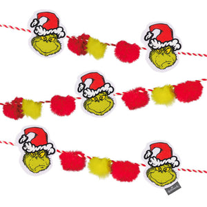 Hallmark Dr. Seuss's How the Grinch Stole Christmas!™ Fabric Hallmark Garland, 72"