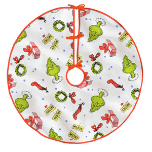 Hallmark Dr. Seuss's How the Grinch Stole Christmas!™ Fabric Hallmark Tree Skirt, 48"