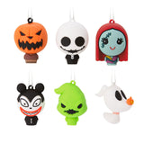 Hallmark Disney Tim Burton's The Nightmare Before Christmas Mini Shatterproof Hallmark Ornaments, Set of 6