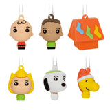Hallmark The Peanuts® Gang with Snoopy's Doghouse Mini Shatterproof Hallmark Ornaments, Set of 6