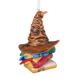 Hallmark Harry Potter™ Sorting Hat™ and House Scarves Hallmark Ornament