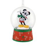 Hallmark Disney Mickey Mouse Musical Snow Globe Hallmark Ornament With Motion