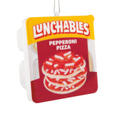 Hallmark Kraft Lunchables™ Pepperoni Pizza Shatterproof Hallmark Ornament
