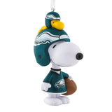 Hallmark Peanuts® Snoopy & Woodstock NFL Philadelphia Eagles Bobblehead Hallmark Ornament