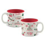 HEA Exclusive Mickey Holiday Ever After Toile Mug