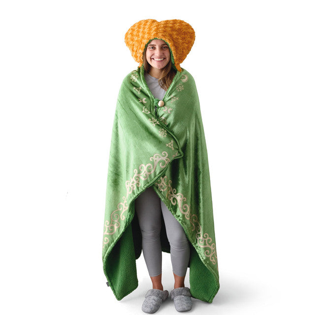 Hallmark Disney Hocus Pocus Winifred Sanderson Hooded Blanket