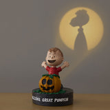 Hallmark Peanuts® Welcome Great Pumpkin Linus Figurine With Light Projection