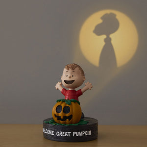Hallmark Peanuts® Welcome Great Pumpkin Linus Figurine With Light Projection