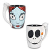 Hallmark Disney Tim Burton's The Nightmare Before Christmas Jack and Sally Sculpted Mug, 15 oz.