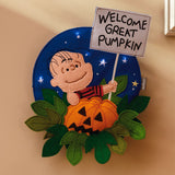 Hallmark Peanuts® Great Pumpkin 60th Anniversary Wall Décor With Light, 11.5"