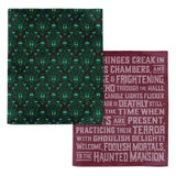 Hallmark Disney The Haunted Mansion Glow-in-the-Dark Two-Sided Throw Blanket, 50x60