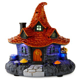 Hallmark Hauntsville Collection Witch House Tabletop Decoration, 7.5"