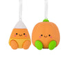 Hallmark Better Together Pumpkin and Candy Corn Magnetic Hallmark Ornaments, Set of 2