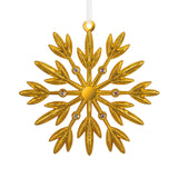 Hallmark Signature Gold Snowflake Metal Hallmark Ornament