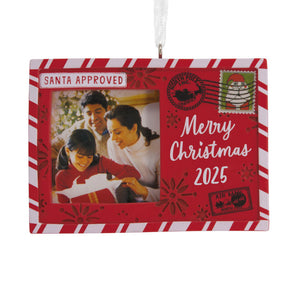 Hallmark Holiday Postcard 2025 Photo Frame Hallmark Ornament