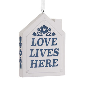 Hallmark Love Lives Here House Hallmark Ornament