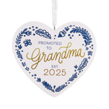 Hallmark Promoted to Grandma 2025 Hallmark Ornament