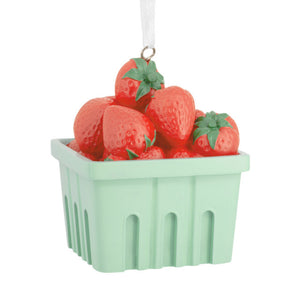 Hallmark Basket of Strawberries Hallmark Ornament