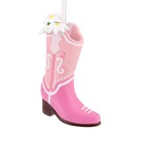 Hallmark Pink Cowboy Boot Hallmark Ornament