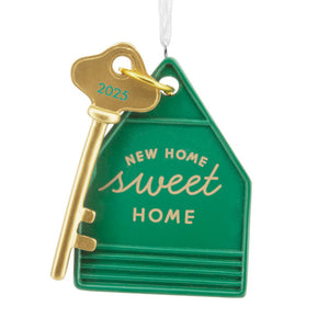 Hallmark New Home Sweet Home Key 2025 Hallmark Ornament