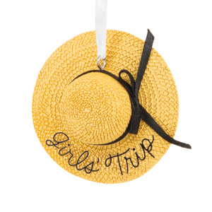 Hallmark Girls' Trip Sun Hat Hallmark Ornament