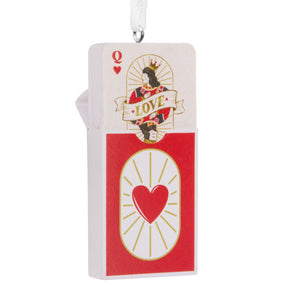 Hallmark Love Playing Cards Hallmark Ornament
