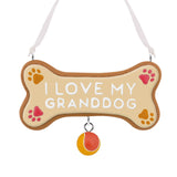 Hallmark I Love My Granddog Hallmark Ornament