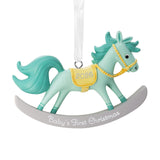 Hallmark Baby Boy's First Christmas Rocking Horse 2026 Hallmark Ornament