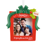 Hallmark Family 2026 Religious Photo Frame Hallmark Ornament