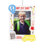 Hallmark My First Day School 2026 Photo Frame Hallmark Ornament