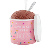 Hallmark Ice Cream Pint of Joy Hallmark Ornament