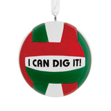 Hallmark I Can Dig It! Volleyball Hallmark Ornament