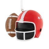 Hallmark Football Helmet and Ball Hallmark Ornament