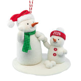 Hallmark Snowball Fight 2026 Fabric Hallmark Ornament