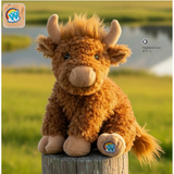 Webkinz 8" Stuffed Animal Plush Highland Cow