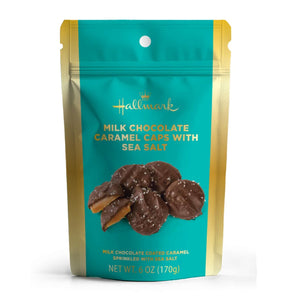 Hallmark Milk Chocolate Sea Salt Caramel Caps 6 Oz.