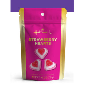 Hallmark Strawberry Heart Gummies 6 Oz.