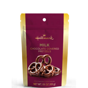 Hallmark Milk Chocolate Covered Pretzels 5 Oz.
