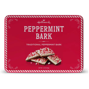 Hallmark Peppermint Bark 12 Oz. in Traditional Tin